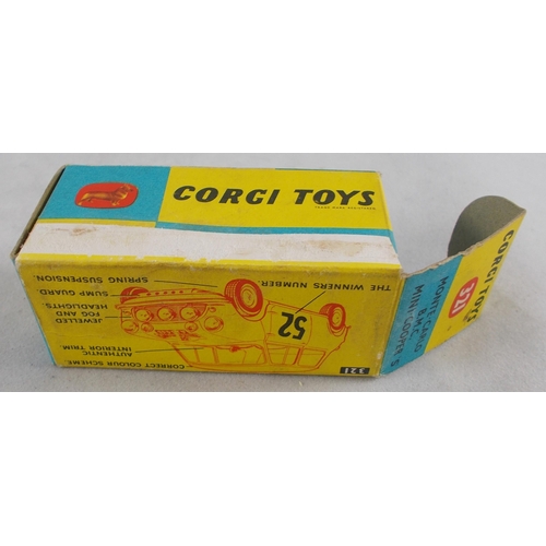 213 - Corgi. 1960s onwards motorsport collection, generally excellent to good plus in good or better boxes... 