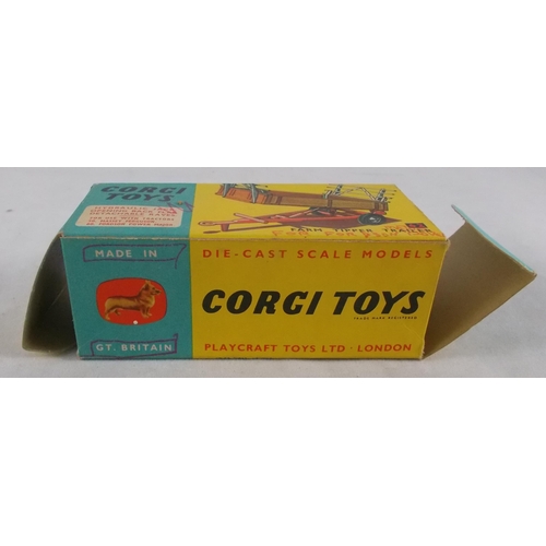 212 - Corgi. 1950s onwards collection, generally good or better in good to fair boxes, with Massey Ferguso... 