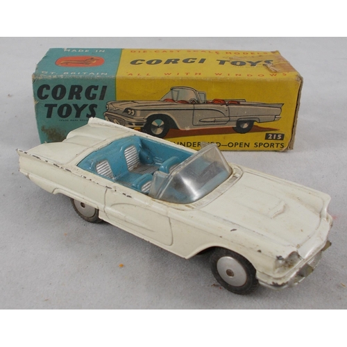 212 - Corgi. 1950s onwards collection, generally good or better in good to fair boxes, with Massey Ferguso... 