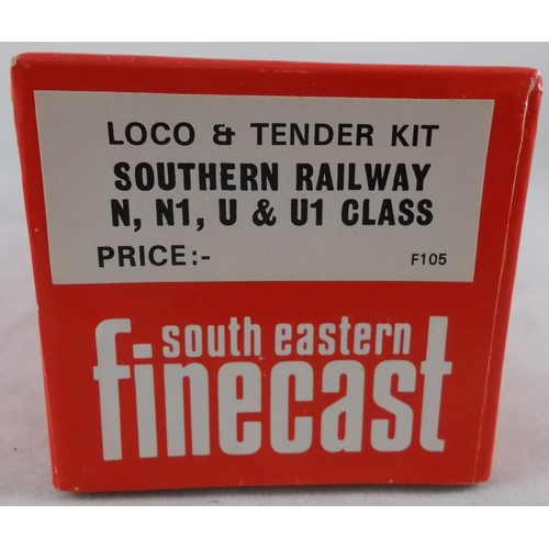 60 - Wills Finecast. OO gauge Southern green 1414 2-6-0 locomotive No. F105, generally excellent in excel... 