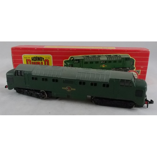 36 - Hornby Dublo. 2-rail BR green Co-Co Diesel-Electric locomotive No. 2232,  excellent in good plus box... 