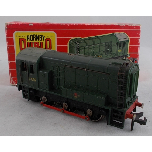 44 - Hornby Dublo. Pair of 2-rail locomotives, generally excellent in good plus boxes, with BR lined blac... 