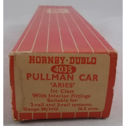 43 - Hornby Dublo. Collection of 2-rail or 3-rail Pullman brown and cream coaches, generally excellent in... 