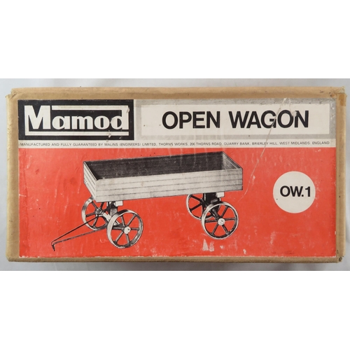 69 - Mamod. Open Wagon to be towed by Mamod Steam Engines No. OW1, generally excellent (some surface corr... 