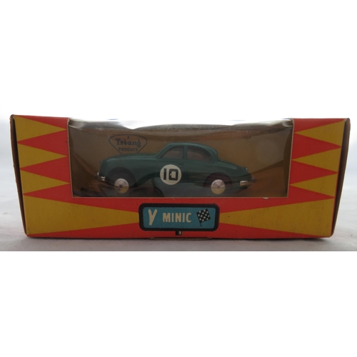 116 - Triang. Minic Motorways collection of cars, generally excellent with unapplied decals (decal sheet i... 