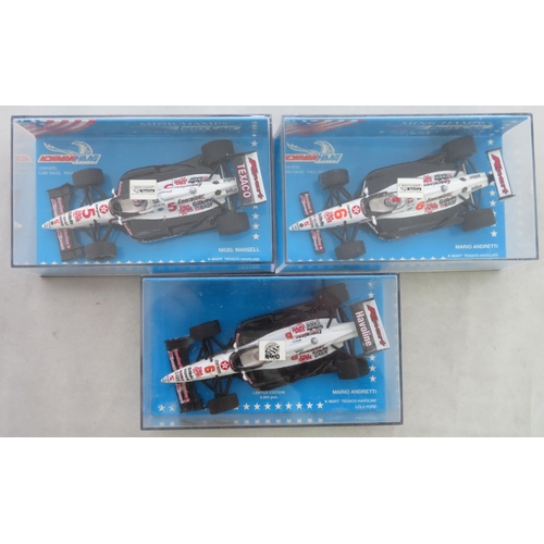 359 - Minichamps. 1/43rd scale Indy World  Car Series collection, generally excellent in excellent plastic... 