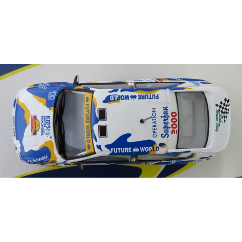 353 - Minichamps. 1/43rd scale Motorsport collection, generally excellent in excellent plastic display cas... 