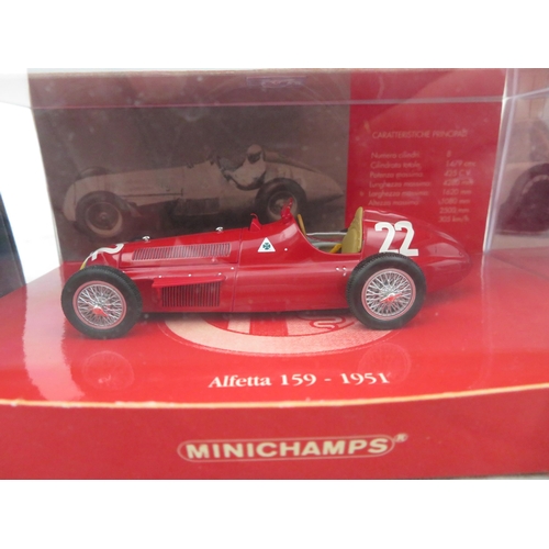 193 - 1/43rd scale motorsport collection, generally excellent in excellent plastic cases and card sleeves,... 