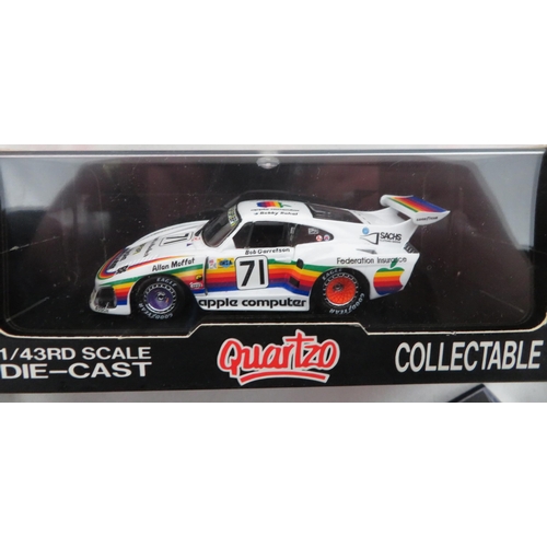 193 - 1/43rd scale motorsport collection, generally excellent in excellent plastic cases and card sleeves,... 