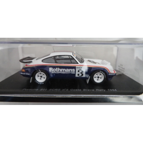 193 - 1/43rd scale motorsport collection, generally excellent in excellent plastic cases and card sleeves,... 