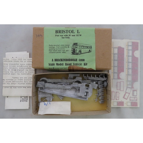 73 - Westward. Unmade 4mm scale cast white metal kits, generally excellent in good plus boxes, with 1974 ... 