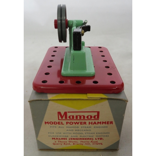 70 - Mamod. Power press and power hammer accessories for live steam engines or clockwork or electric moto... 