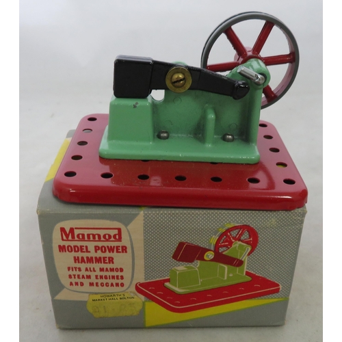 70 - Mamod. Power press and power hammer accessories for live steam engines or clockwork or electric moto... 