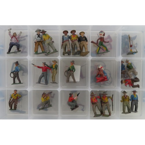 161 - Miscellaneous unboxed metal figures collection, generally good plus to good, with range of Britains,... 