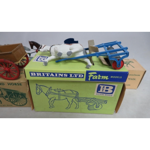 205 - Britains. 1950s onwards Farm collection, generally excellent to good plus in good plus boxes, with 4... 