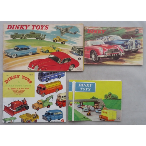 77 - 1950s onwards Toys catalogues, range of Corgi, Matchbox, Dinky, Scalextric, Triang Minic, Hornby, et... 