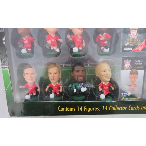 91 - Liverpool FC – Corinthian Prostar Team Pack Liverpool 1995 complete with Babb, McManaman, Rush, Barn... 