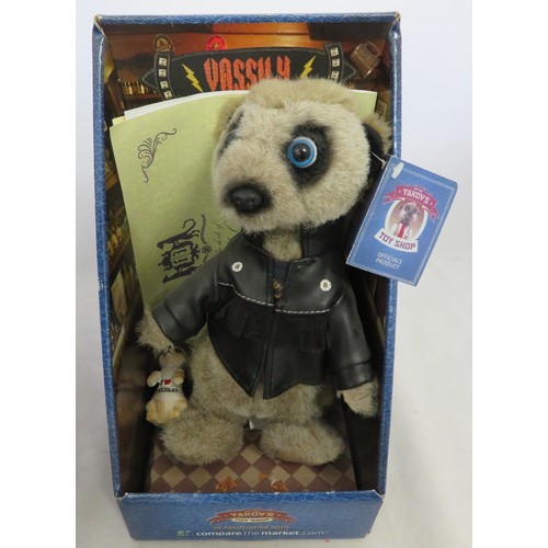 86 - Meerkats - A collection of eight boxed YAKOV's toy shop comparethemarket.com meerkats. Includes Yako... 