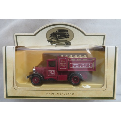 201 - A NFIC vintage London bus in box and collection of diecast cars