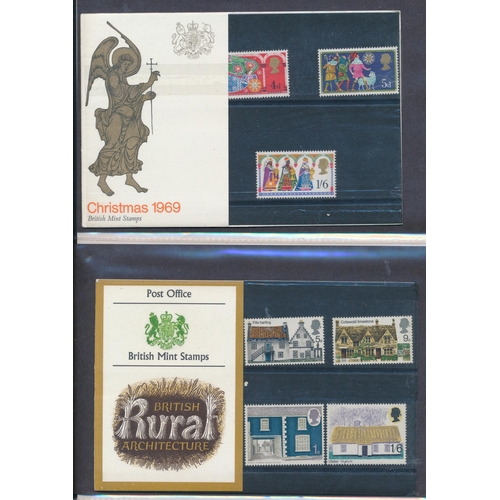 10 - Selection of pre-decimal presentation packs including Shakespeare, Post Office Tower, 1966 World Cup... 