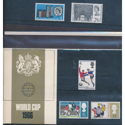 10 - Selection of pre-decimal presentation packs including Shakespeare, Post Office Tower, 1966 World Cup... 