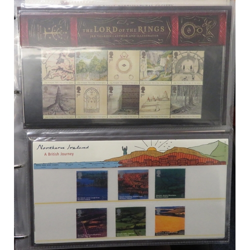 29 - 2003-2007 unmounted mint commemorative presentation pack collection in Royal Mail binder, valid for ... 