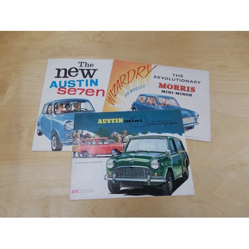 219 - 1950s onwards Mini car brochure collection, generally excellent to good plus, with Morris Mini-Minor... 