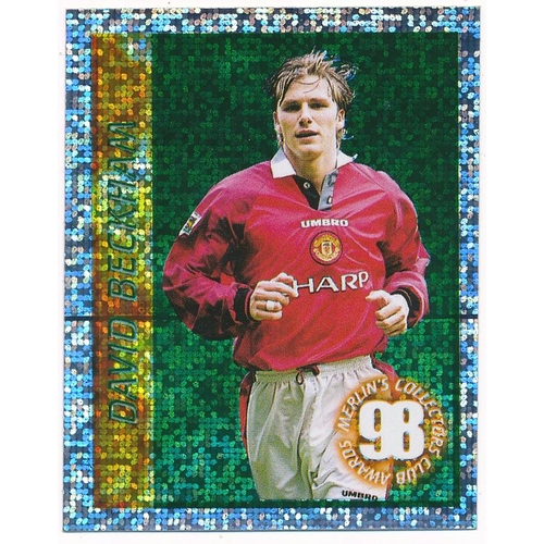 102 - Manchester United – selection of ‘Merlins Premier League Kick Off Sticker Collection’ Manchester Uni... 