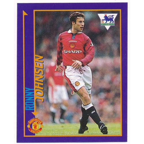 102 - Manchester United – selection of ‘Merlins Premier League Kick Off Sticker Collection’ Manchester Uni... 