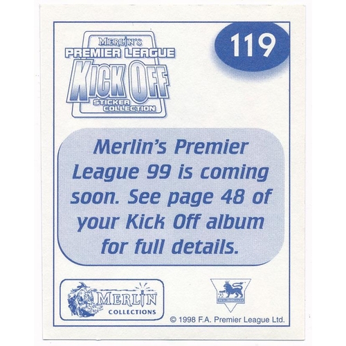 102 - Manchester United – selection of ‘Merlins Premier League Kick Off Sticker Collection’ Manchester Uni... 