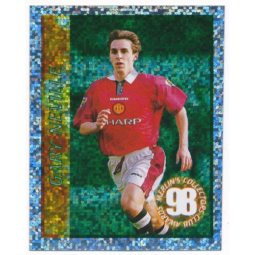 102 - Manchester United – selection of ‘Merlins Premier League Kick Off Sticker Collection’ Manchester Uni... 