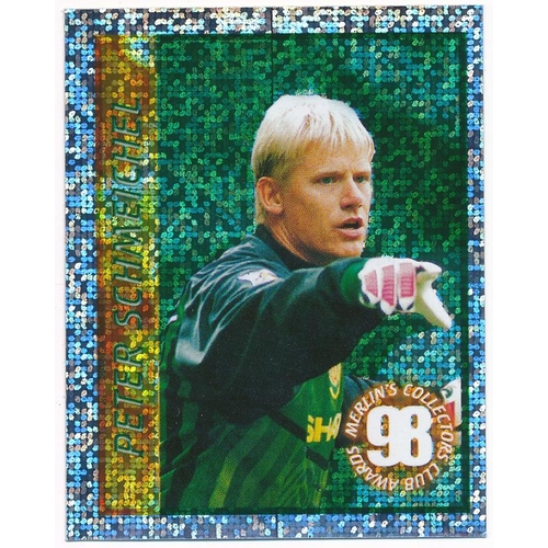 101 - 1998 ‘Merlins Premier League Kick Off Sticker Collection’ selection of better foil stickers, loose w... 