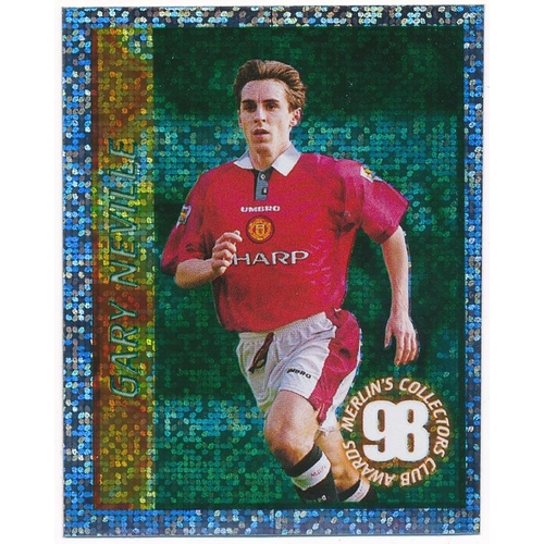 101 - 1998 ‘Merlins Premier League Kick Off Sticker Collection’ selection of better foil stickers, loose w... 