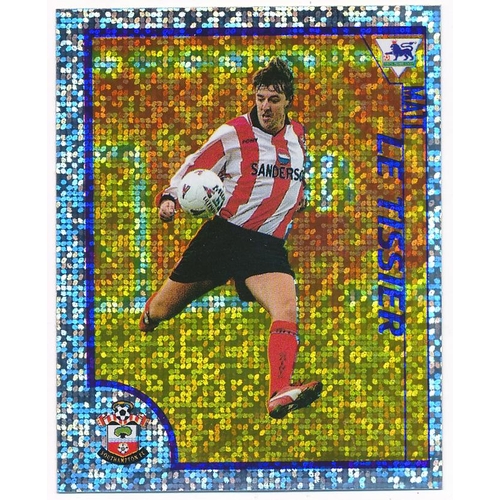 101 - 1998 ‘Merlins Premier League Kick Off Sticker Collection’ selection of better foil stickers, loose w... 