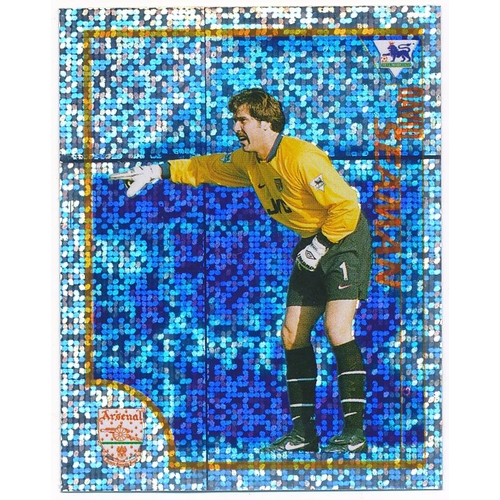 101 - 1998 ‘Merlins Premier League Kick Off Sticker Collection’ selection of better foil stickers, loose w... 