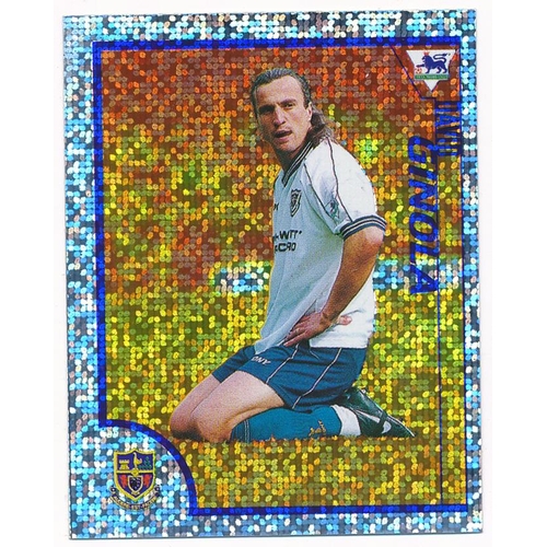 101 - 1998 ‘Merlins Premier League Kick Off Sticker Collection’ selection of better foil stickers, loose w... 