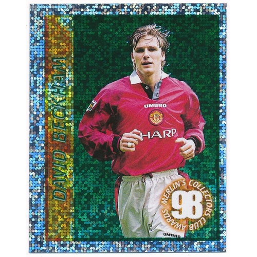 101 - 1998 ‘Merlins Premier League Kick Off Sticker Collection’ selection of better foil stickers, loose w... 