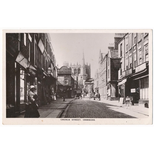 38 - Lancashire – Selection of early 1900’s Lancashire postcards, mixed condition including Widnes (A Wid... 