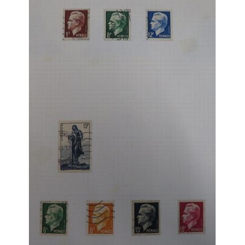 20 - Monaco – Early to late 1970’s collection on printed Marini pages in binder including M, U & UM issue... 