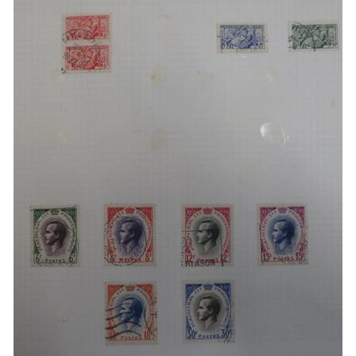 20 - Monaco – Early to late 1970’s collection on printed Marini pages in binder including M, U & UM issue... 