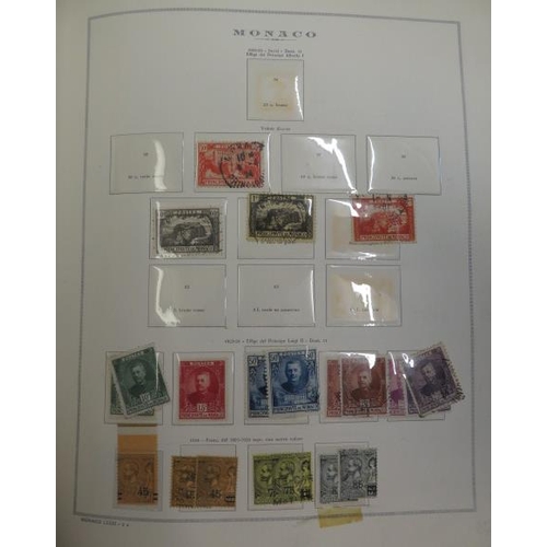 20 - Monaco – Early to late 1970’s collection on printed Marini pages in binder including M, U & UM issue... 