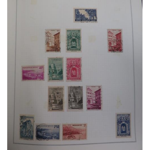 20 - Monaco – Early to late 1970’s collection on printed Marini pages in binder including M, U & UM issue... 