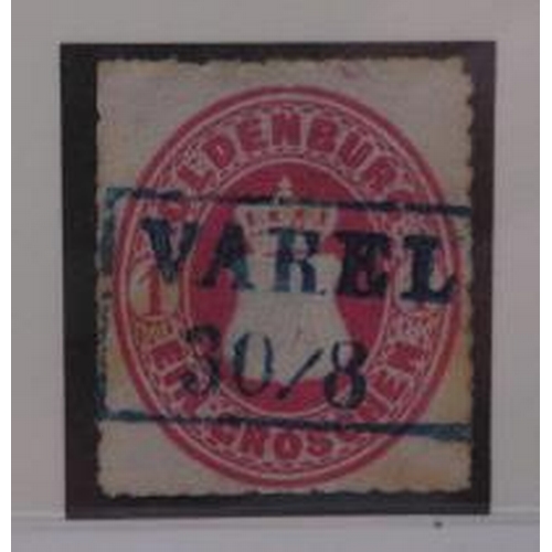 16 - German States – Collection in Lindner hingeless album including Baden 1868 set to 7k U, Braunshweig,... 