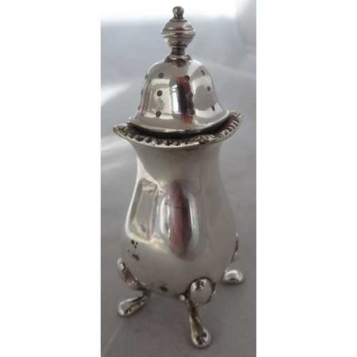 203 - Silver plated items to include an octagonal coffee pot, tea pot, milk jug and sugar pot stamped Came... 