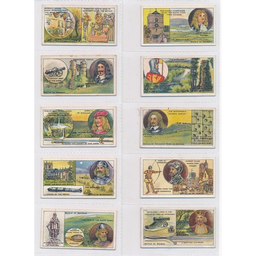 83 - Smith 1913 Battlefields of Great Britain (mixed backs) set, generally in very good condition with so... 