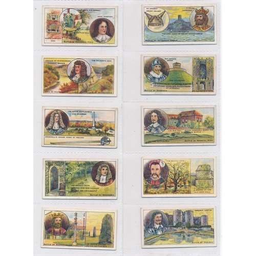 83 - Smith 1913 Battlefields of Great Britain (mixed backs) set, generally in very good condition with so... 