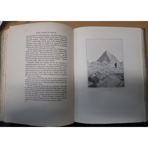 153 - The North Pole by Robert E. Peary, with 116 illustrations and photographs. London, Hodder and Stough... 