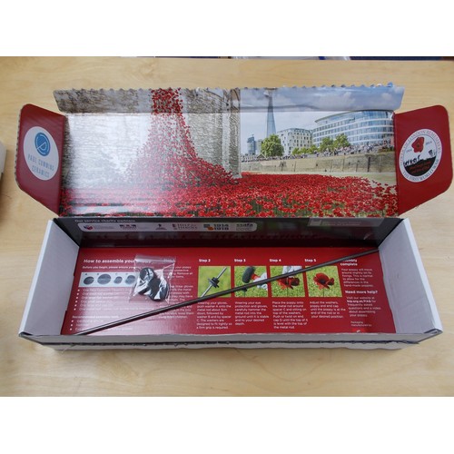 275 - Paul Cummins Ceramic Poppy WWI Centenary 2014. Used in the 