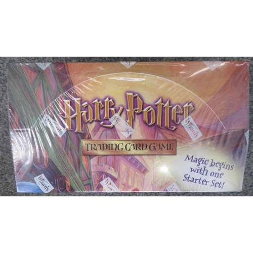 96 - Harry Potter Trading Card Game Two-Player Starter Set by Wizards of The Coast, boxed, sealed and uno... 