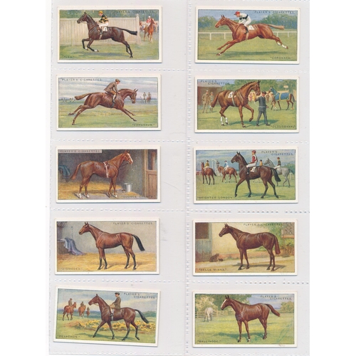 80 - Player 1926 Racehorses set of 25, in very good to excellent condition apart from one with minor corn... 